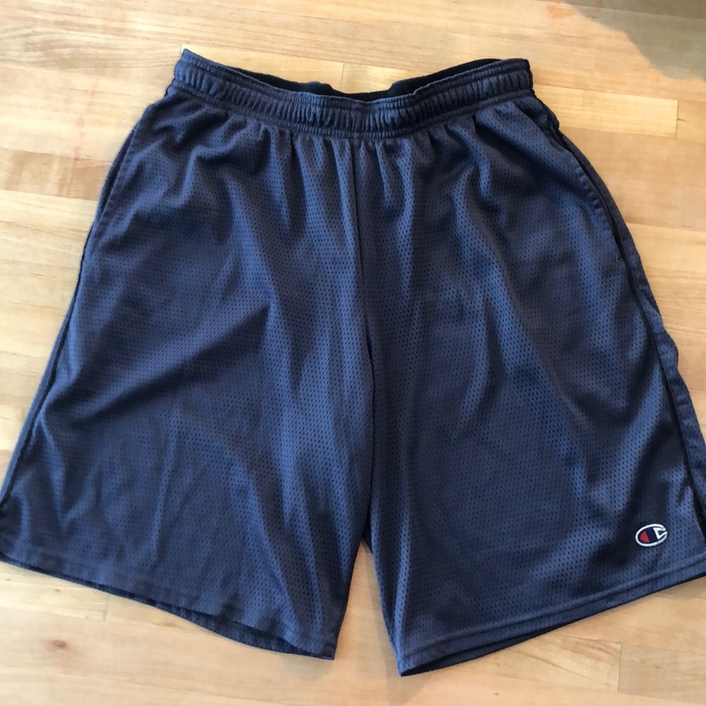 Champion basketball shorts mesh  - medium- navy